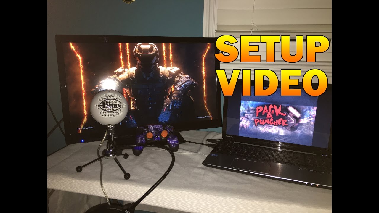 SUPER CHEAP 2016 GAMING/YOUTUBE SETUP VIDEO! ~ Pack A Puncher 9K Setup Video!