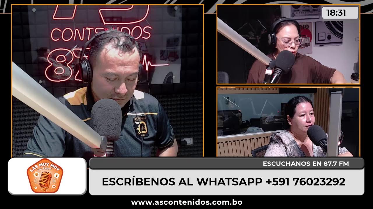 #LasMuyMuyConRober EN VIVO