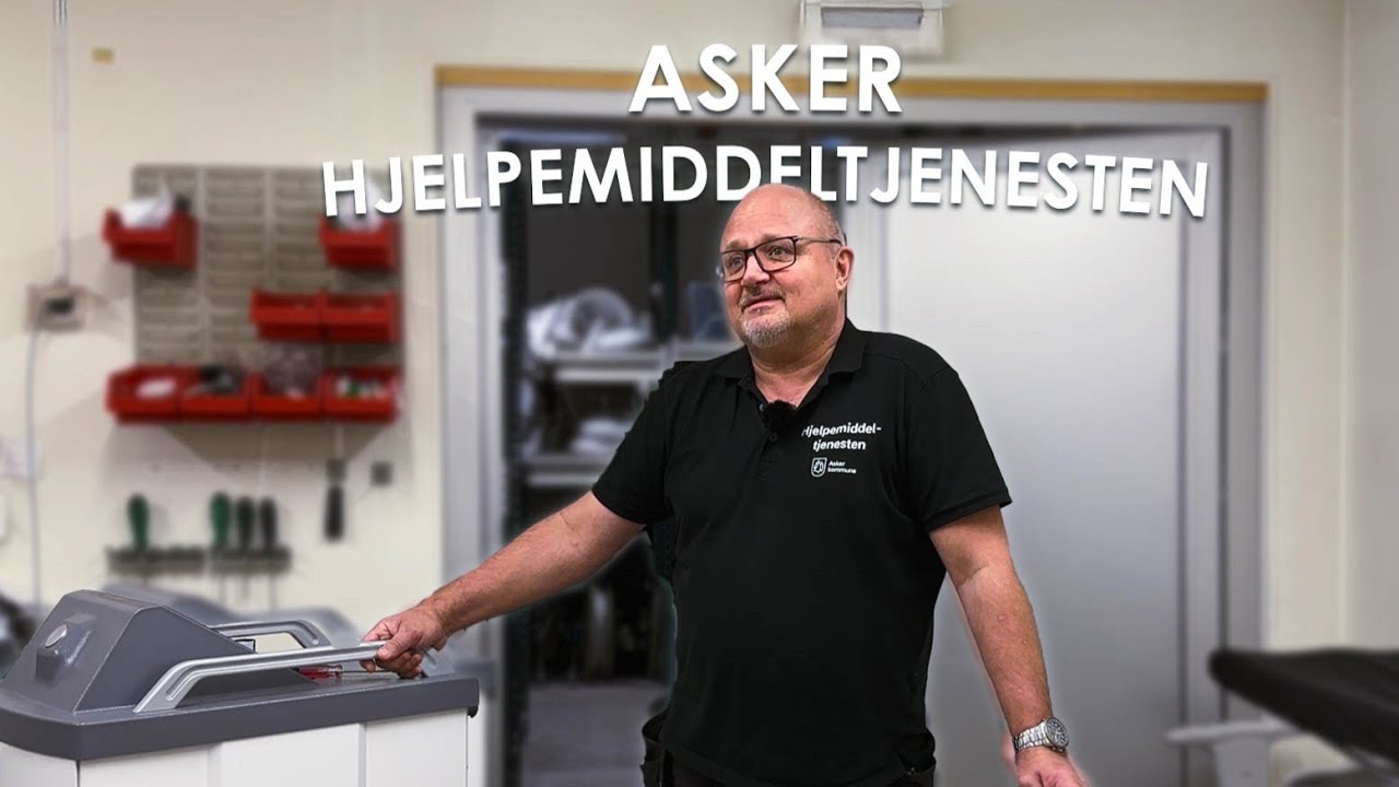 Fra innlevering til klar for ny bruker – slik gjøres det på Hjelpemiddeltjenesten i Asker