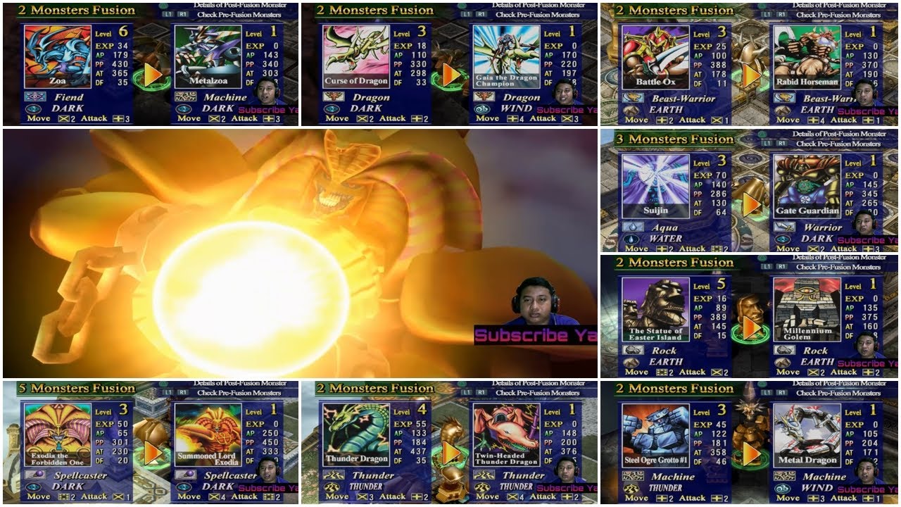 Yu-Gi-Oh! Capsule Monster Coliseum Fusion Capsule Part 2