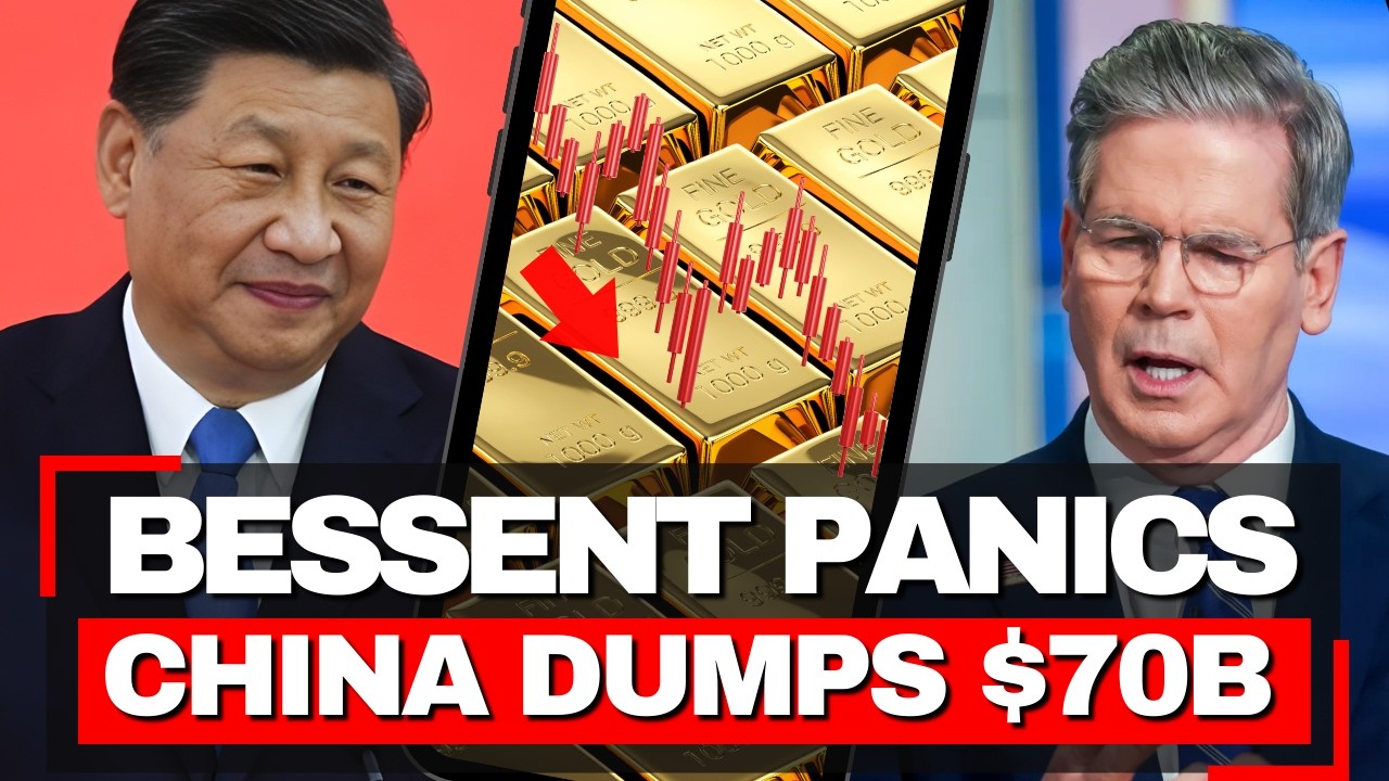 Bessent BEGS China to Fund Iran War - China REFUSES, Dumps $70 Billion Bonds, Buys Gold Instead