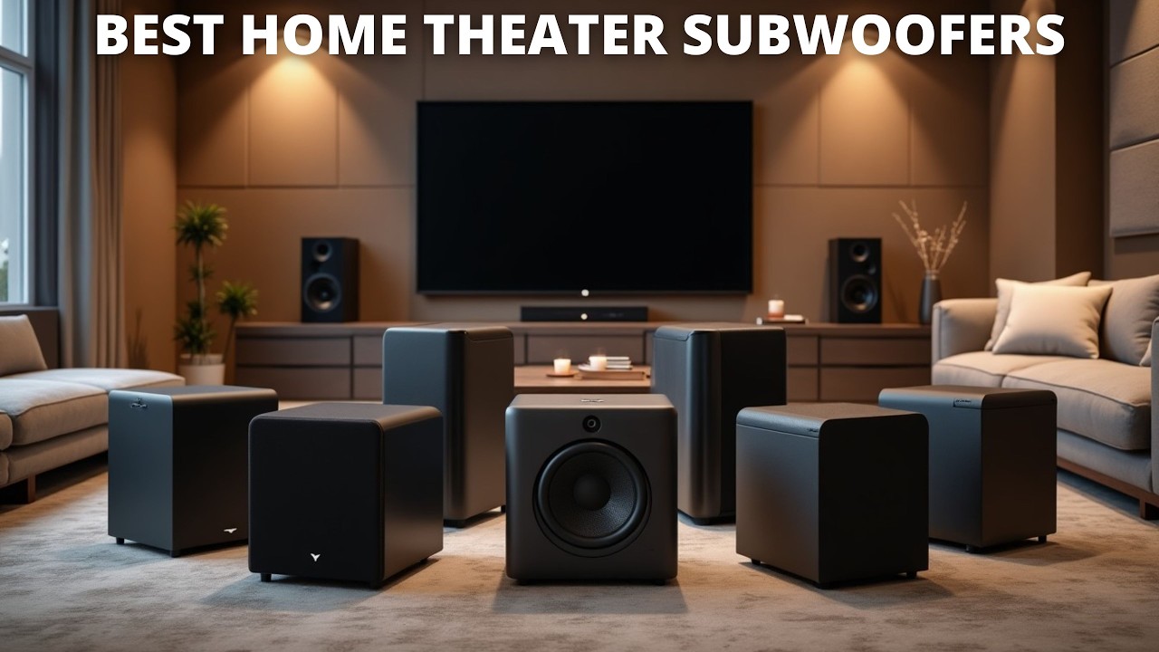 Top 5: Best Home Theater subwoofers (2025)