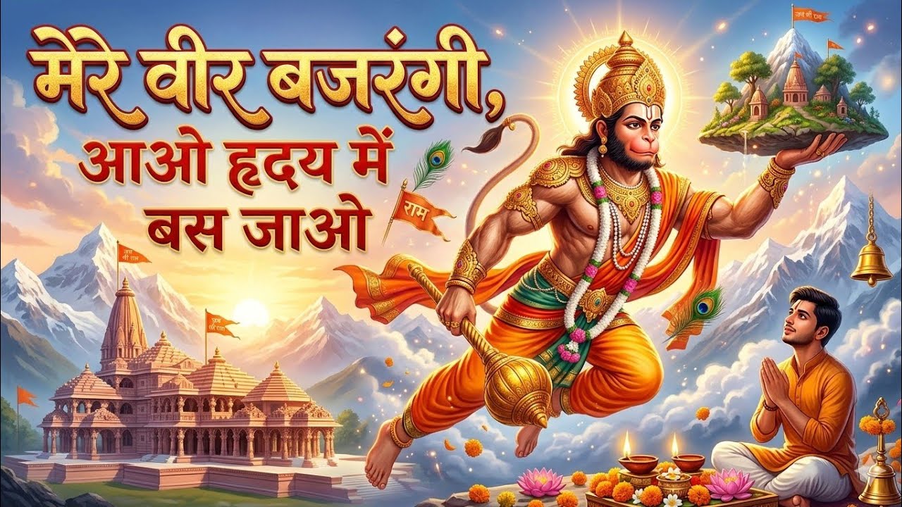 मेरे वीर बजरंगी 🙏 | दिल छू लेने वाला हनुमान भजन Powerful Hanuman Bhajan 2026 | Mere Veer Bajrangi