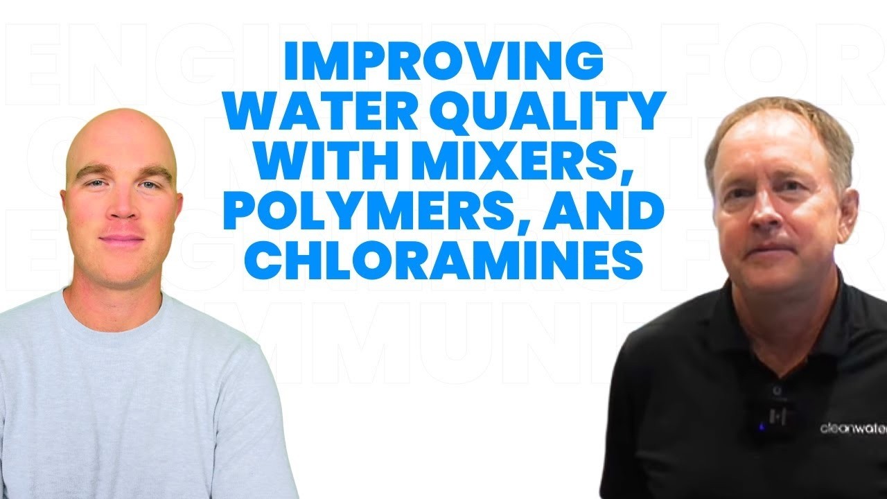 🔴 Improving Water Quality with Mixers, Polymers, and Chloramines | WEFTEC SERIES | EP4