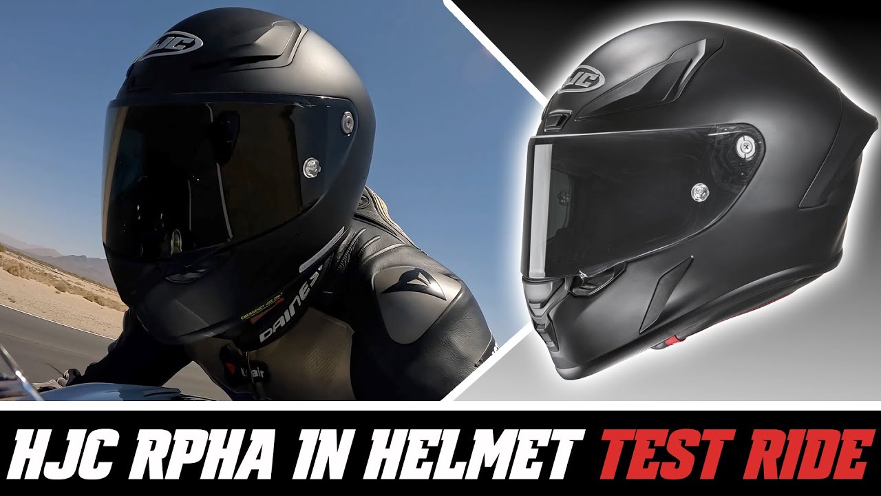 Обзор тест-драйва шлема HJC RPHA 1N на SpeedAddicts.com