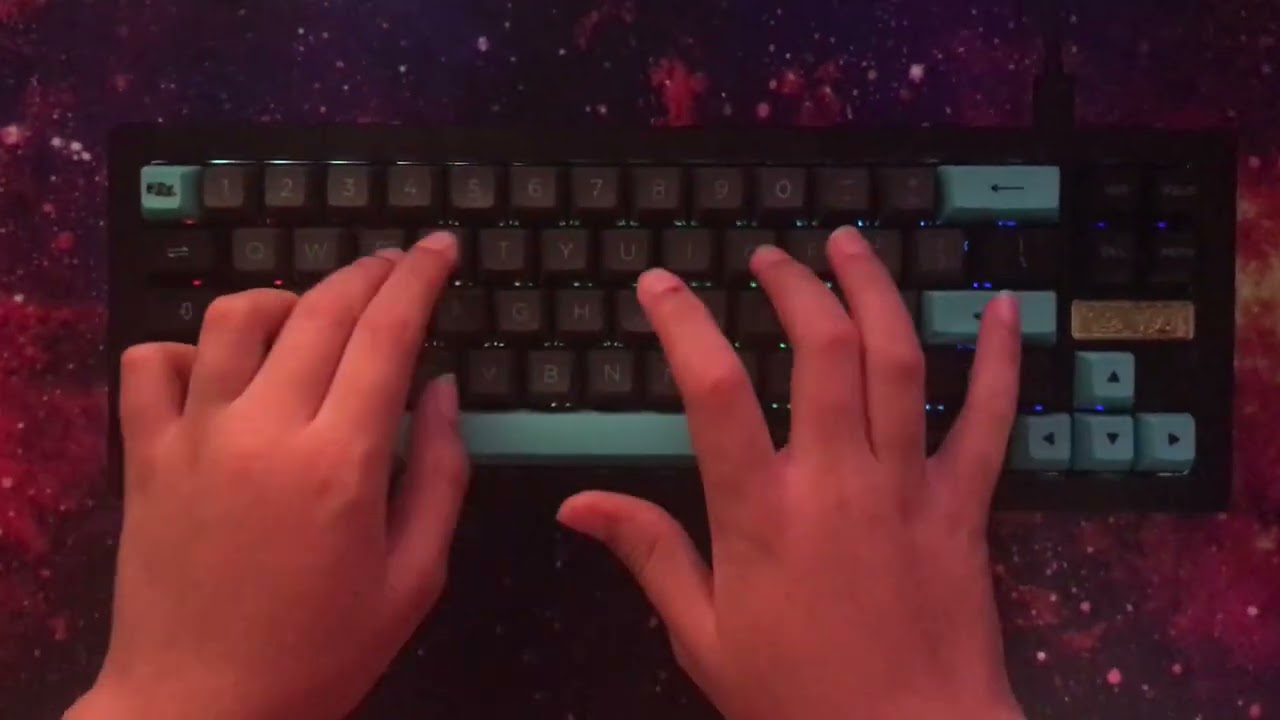 marbley clacks custom keyboard