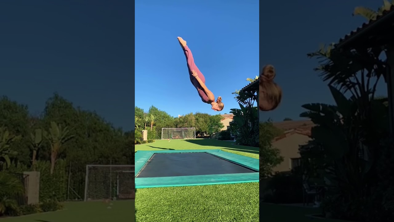 Trampoline Tricks ✨ 