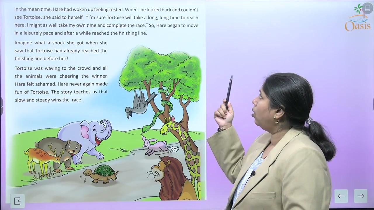 OMEN PUBLISHING ENGLISH ZEST CLASS 3 CHAPTER 6 THE TORTOISE AND THE HARE