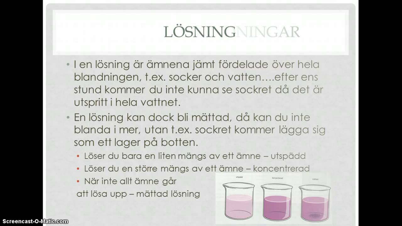 Blandningar