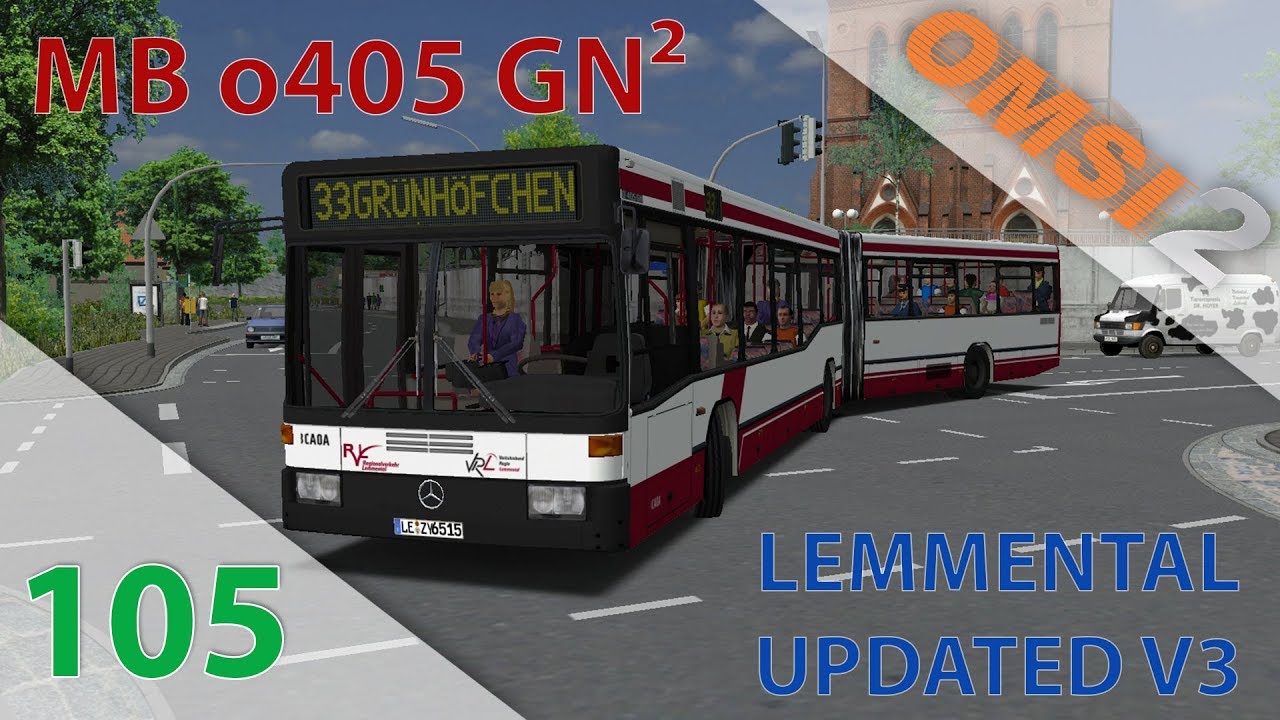 [OMSI 2] Episode n°105 : Ligne 33 en MB o405GN² | Lemmental Updated V3