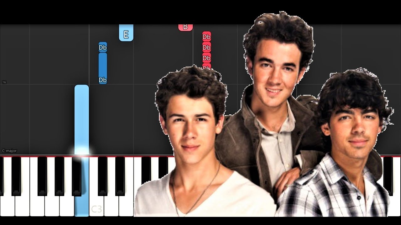 Jonas Brothers - Sucker (Piano Tutorial)