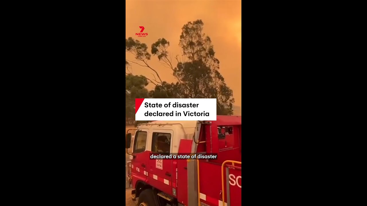 Victorian Premier declares state of disaster as four emergency fires rage