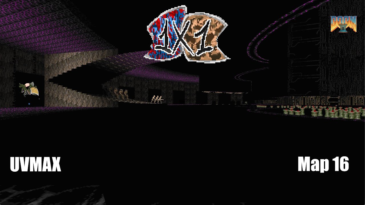 Doom II - Карта 16 (1x1): Сердце под вашим миром (UVMAX 33:15) + комментарии