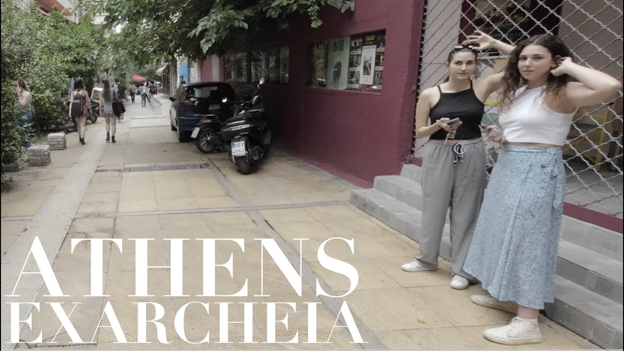 Exarcheia, Athens' Alternative District | Greece June 2023 [4K HDR]