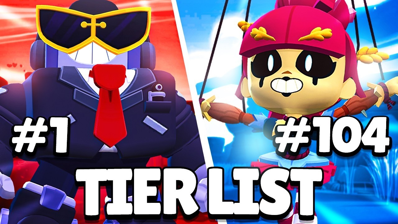 PRO Ranks ALL 104 BRAWLERS from WORST to BEST - Tier List Season 52