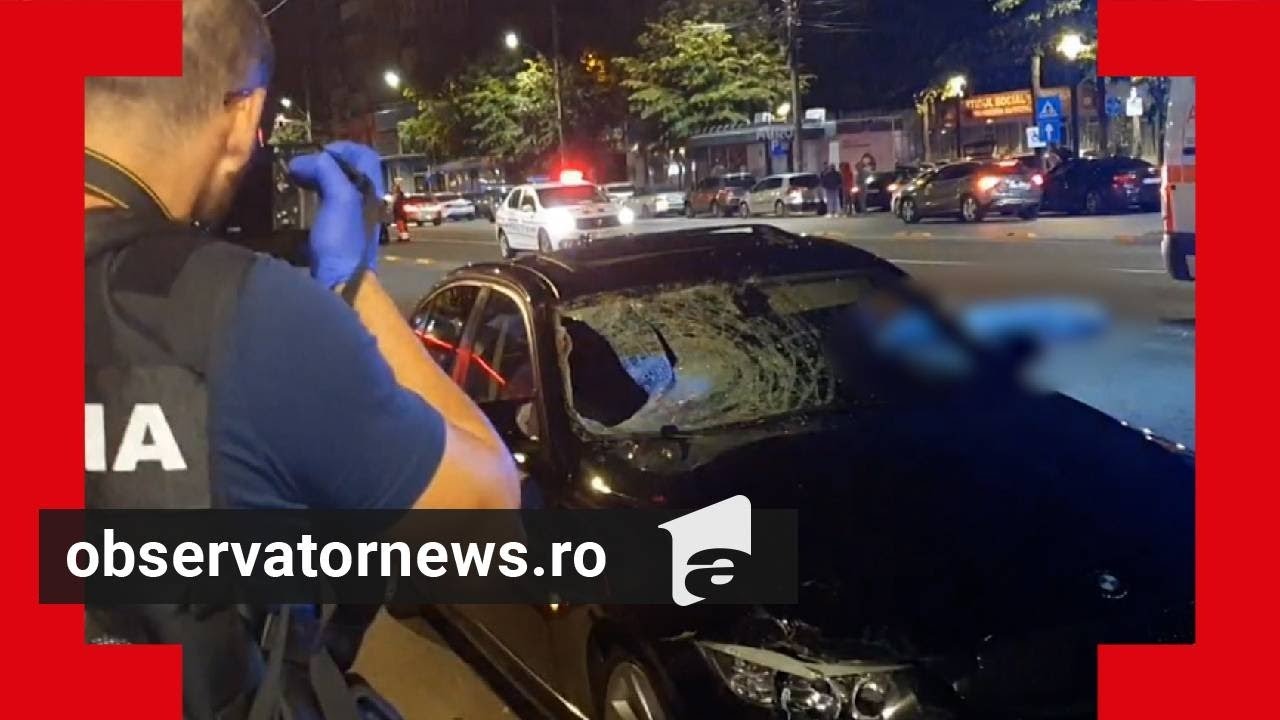 A ieşit să facă liniuţe cu BMW-ul, dar a curmat o viaţă. Pieton, spulberat în Buzău