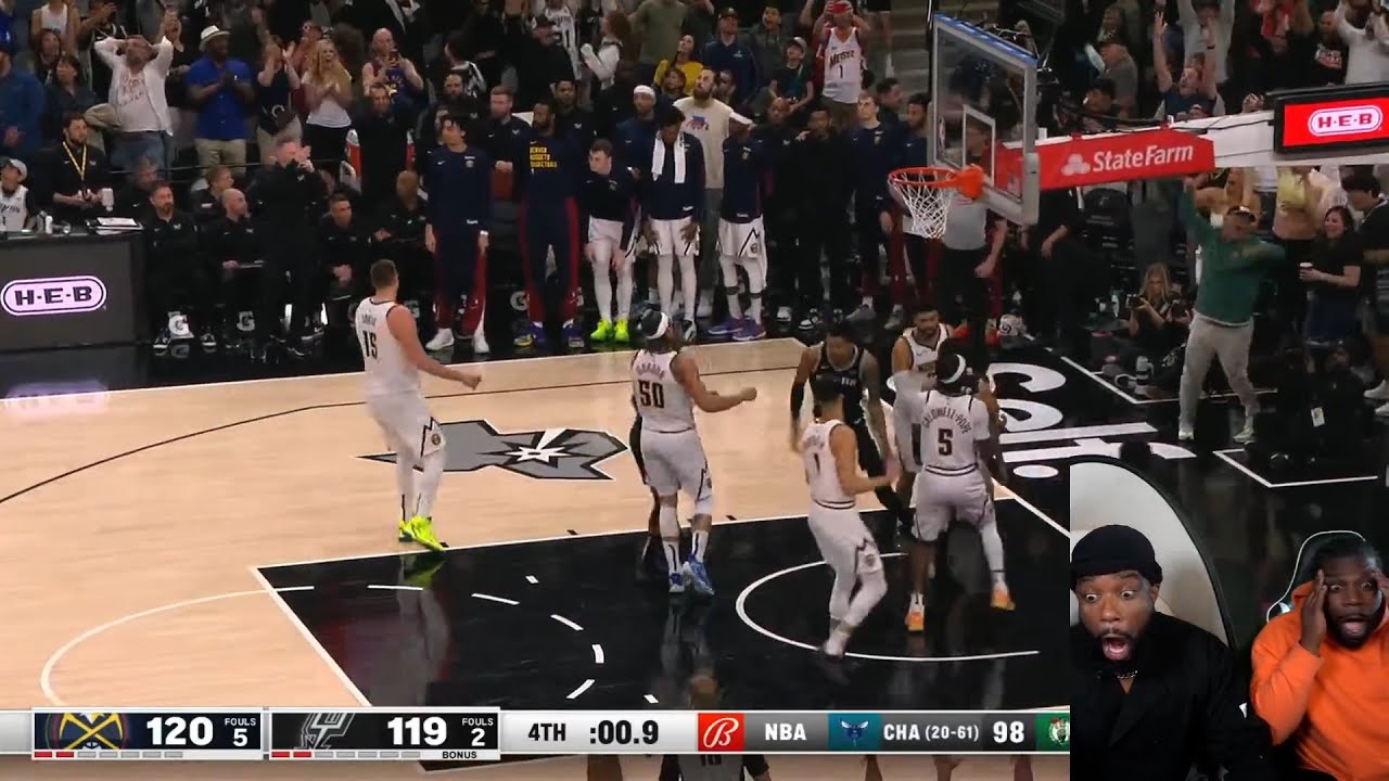 Spurs vs Nuggets Buzzer Beater Wemby Madness!