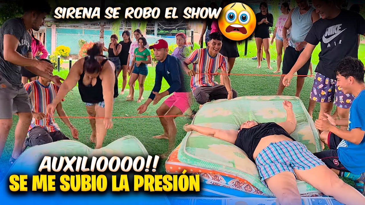 NO pararas de reir a carcajadas con el show de Sirenita. No hacen los retos yo si soy una guerrera.