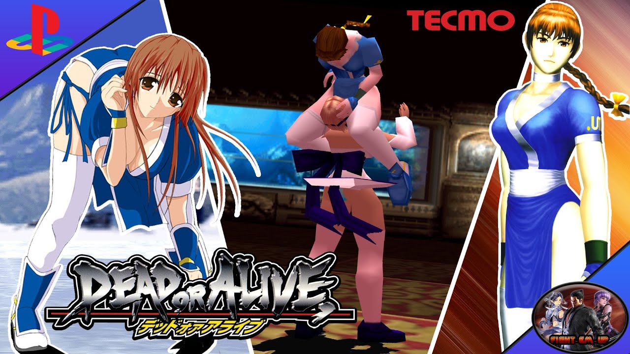 Dead or Alive - Kasumi Tournament Mode [Very Hard Difficulty] (PS1) (Longplay)