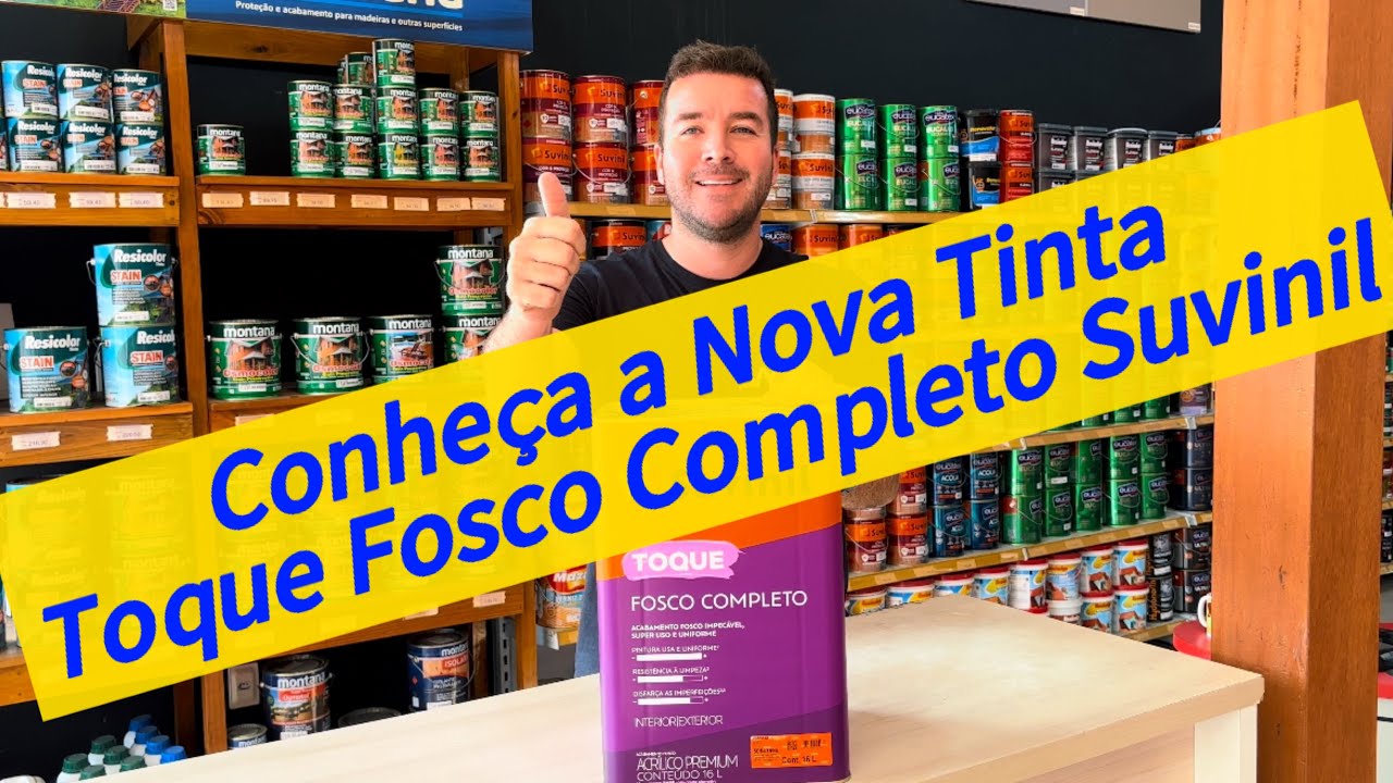 Tinta Toque Fosco Completo Suvinil Premium: Aplica&ccedil;&atilde;o, Rendimento e Cores | Tutorial  - SAtintas