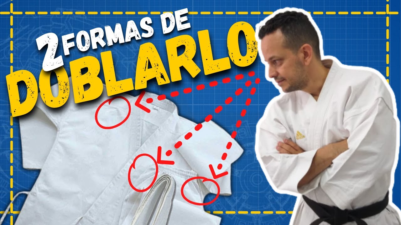 ✅ Cómo doblar un karategui 🥋