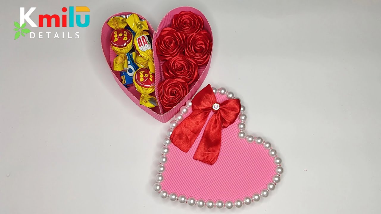 Caja corazón 🎁💗 Regalo Express para mamá 😍