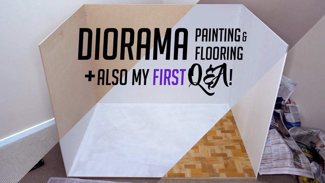 Q&A (While I paint + install flooring in my diorama)