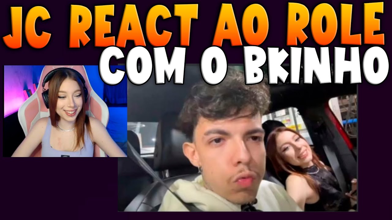 JC REACT AO ROLE COM O BKINHO 😏😍🔥 