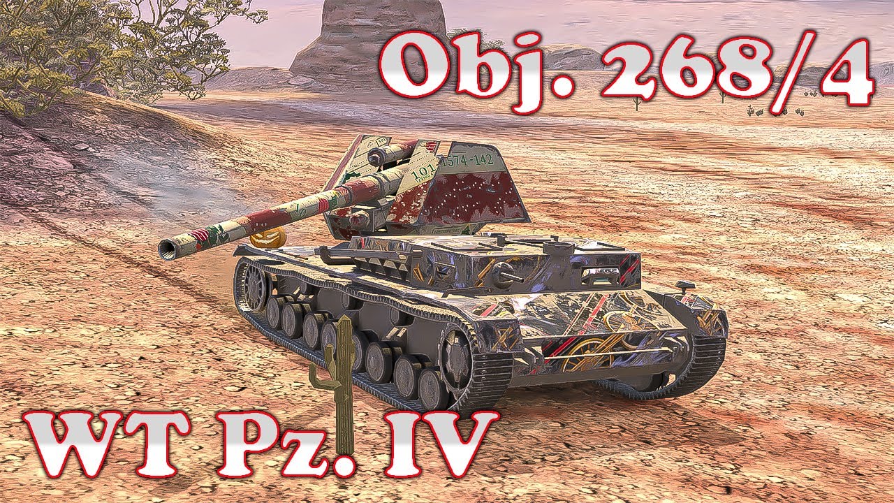 Waffenträger auf Pz. IV, Object 268 Version 4 - WoT Blitz UZ Gaming