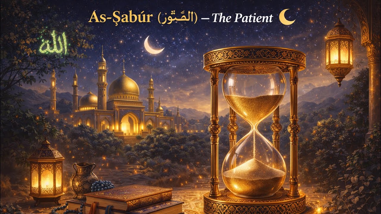 As-Ṣabūr (ٱلصَّبُور) – The Patient 🌙