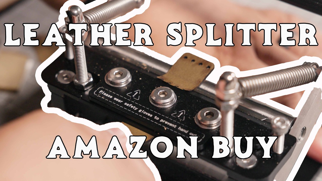 Leather Splitter Amazon BUY! #leathercraft