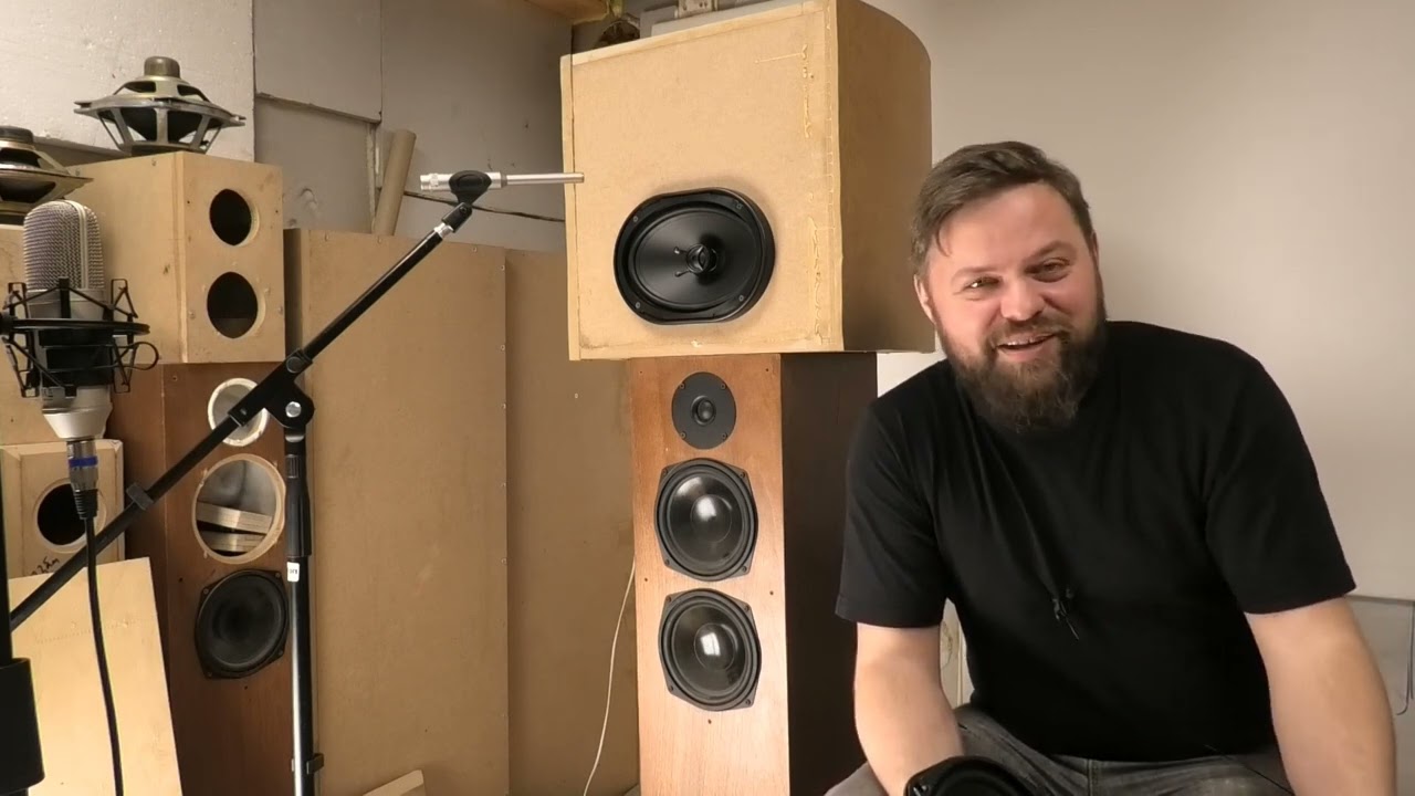 Автомобильная акустика MOREL TEMPO COAX 6х9 в домашних колонках Часть 1 / акустика своими руками