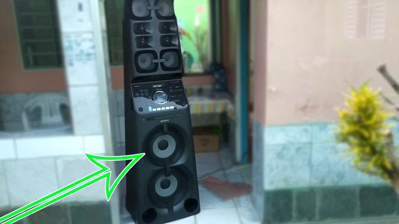 Sony MUTEKI MHC V90DW - TOCANDO com MUITO GRAVE !!!