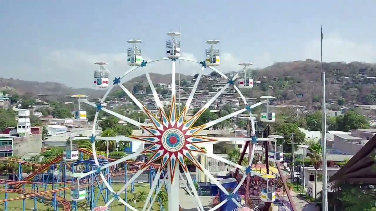 Sunset Park , La libertad Drone view