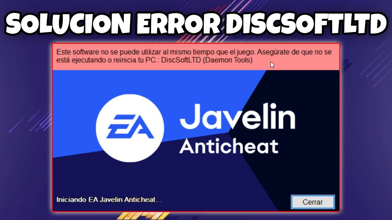 SOLUCION ESTE SOFTWARE NO SE PUEDE UTILIZAR AL MISMO TIEMPO QUE EL JUEGO - EA FC 25/26, F1 25, FIFA
