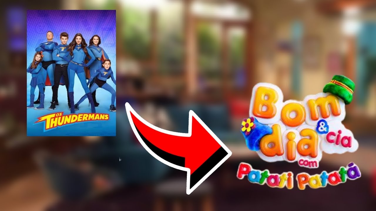 Como Seria: Se os Thundermans estreiasse no Bom Dia e Cia 