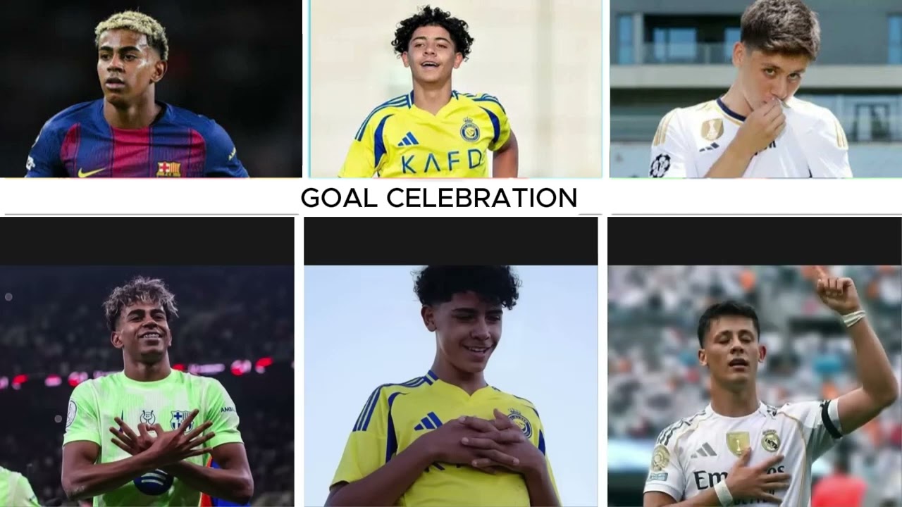 Comparison : Ronaldo Jr vs Lamine Yamal vs  Arda Güler |