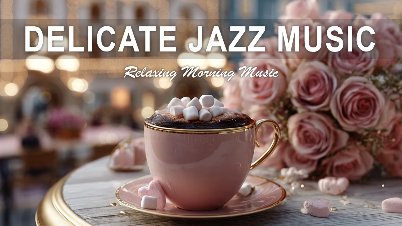 Delicate Jazz Music ☕ Warm Coffee Jazz for Relax, Focus & Cozy Moments