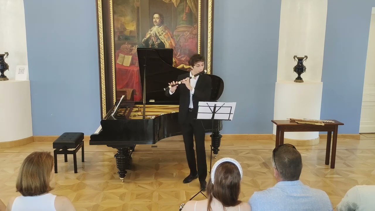 G.Ph.Telemann - Flute fantasie No.8 / Г.Ф.Телеман - Фантазия для флейты соло №8