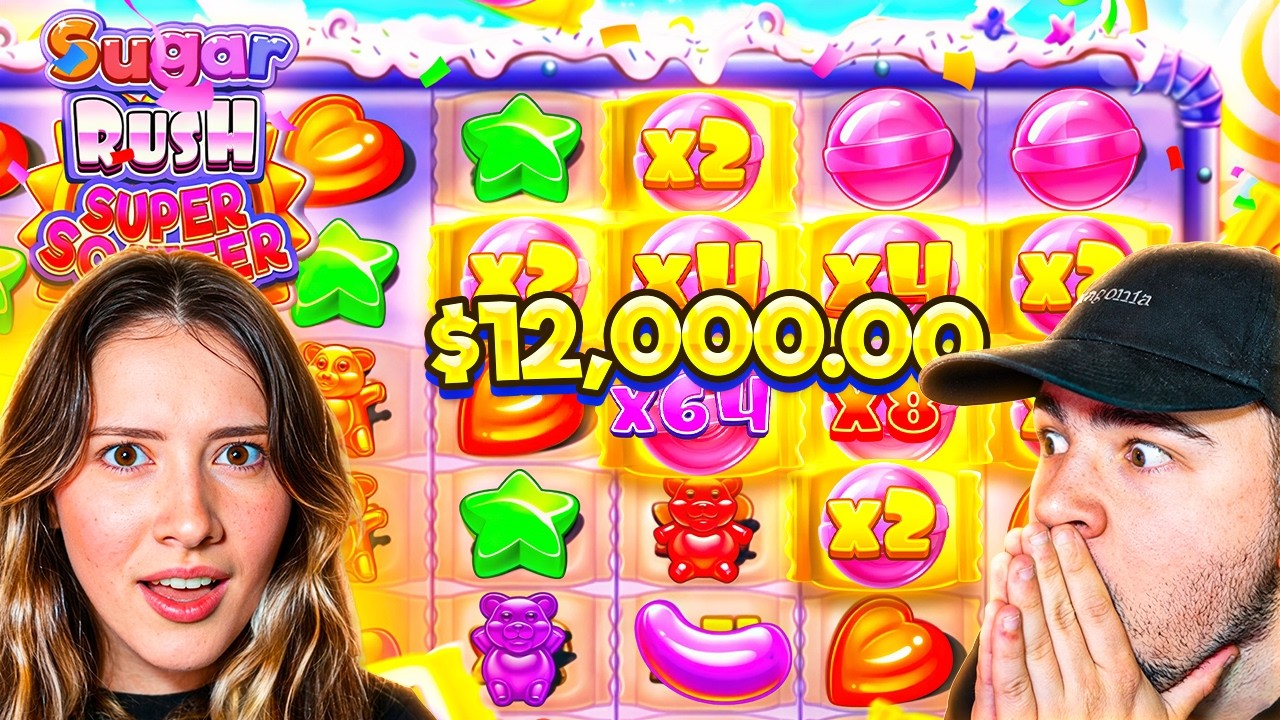 WE SPENT $50,000 ON SUGAR RUSH SUPER SCATTER!?