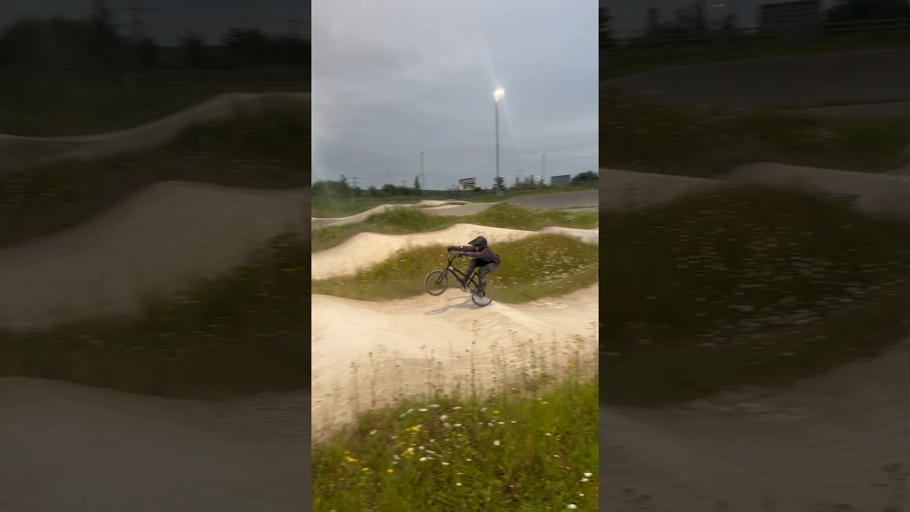 Bmx race, double manual bar spin 😮&zwj;💨 #bmxrace #bmx #cyclopark