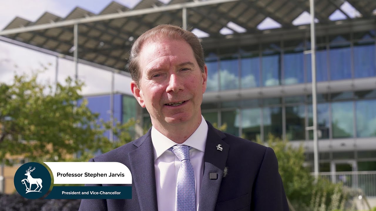 A message from our new President & Vice-Chancellor: Professor Stephen Jarvis | University of Surrey