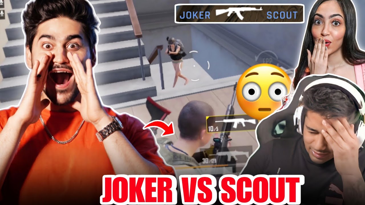 Joker Finished Scout Back To Back In Same Lobby😱 Ft. @KaashPlays