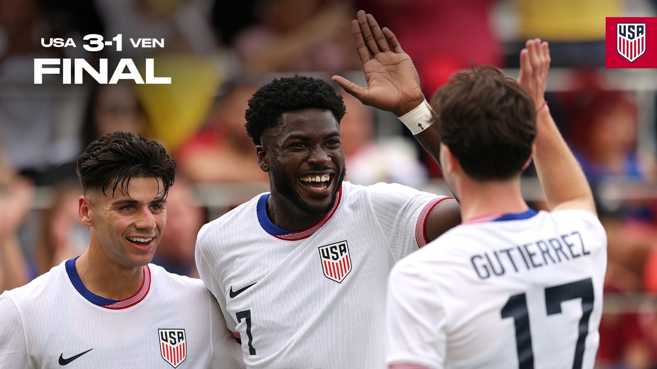USMNT vs. Venezuela | HIGHLIGHTS | January 18, 2025