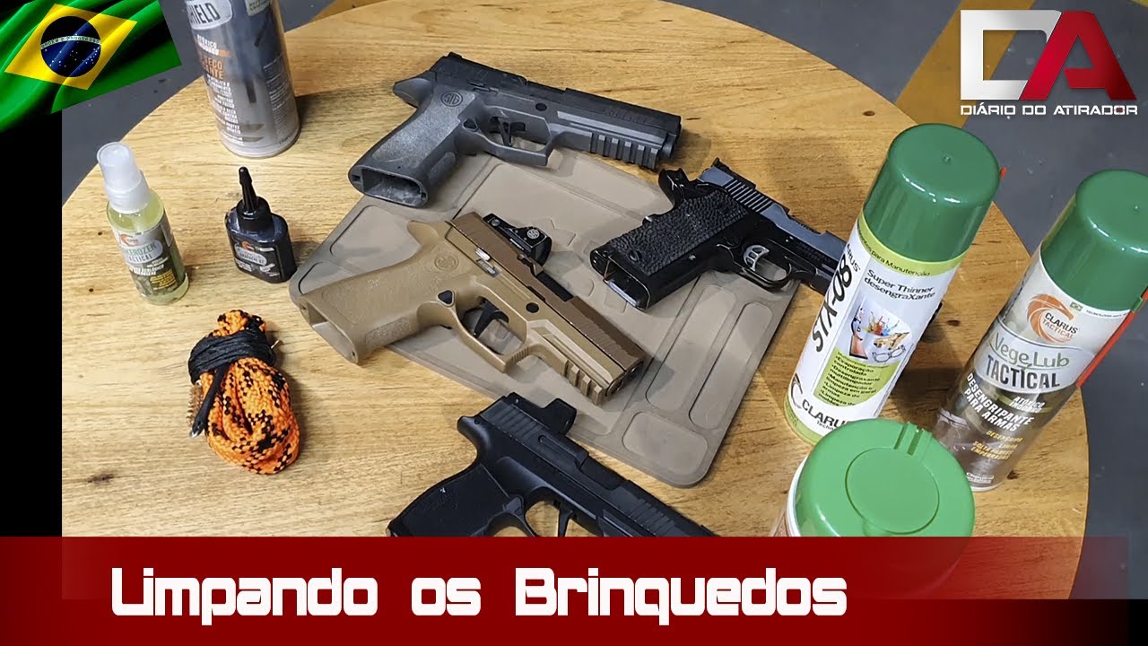 Clarus Tactical - Novidade em Limpeza Made in Brazil