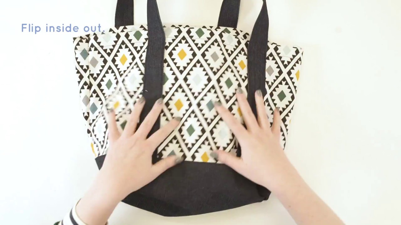How to Make: Calico Shopping Bags