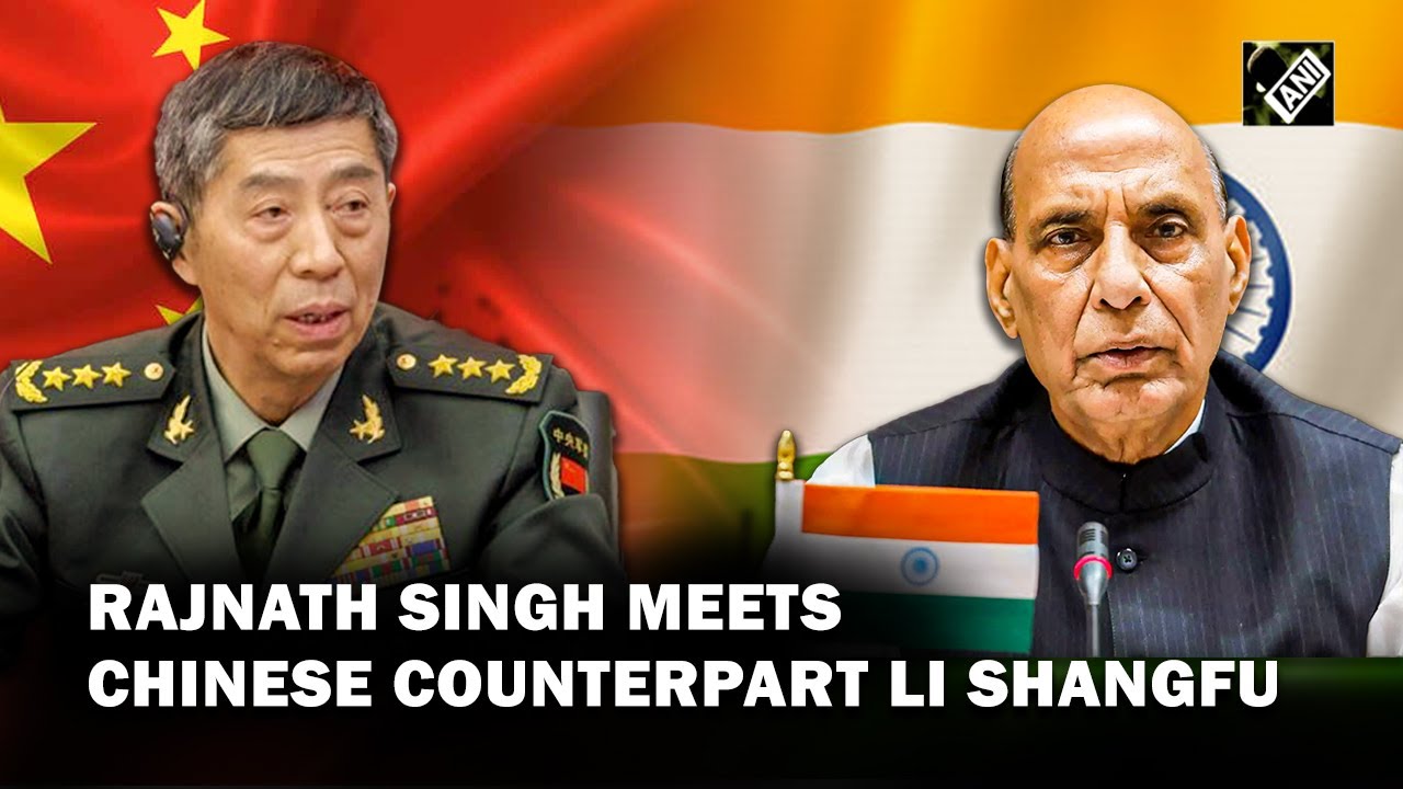 Defence Minister Rajnath Singh holds bilateral meeting with Chinese counterpart Li Shangfu