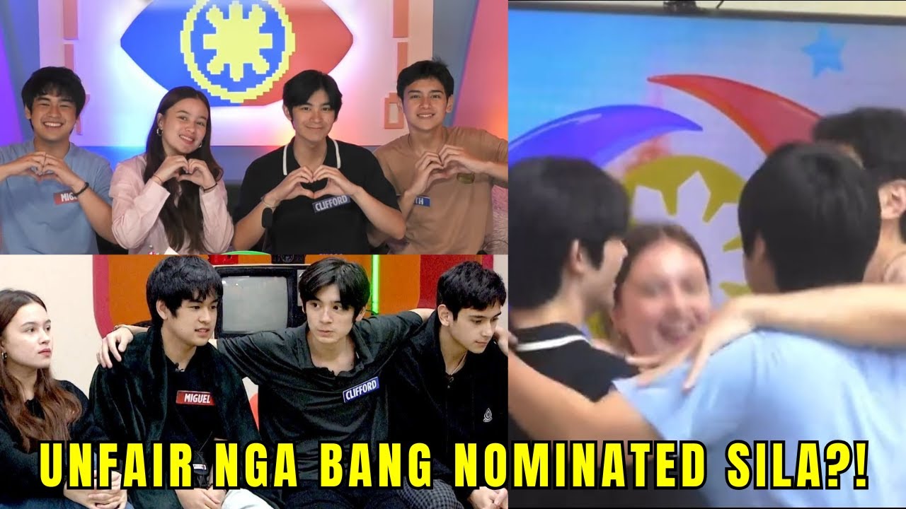 PBB, binabash dahil nominado sila KRYSTAL, HEATH, MIGUEL, at CLIFFORD?! UNFAIR NGA BA?!