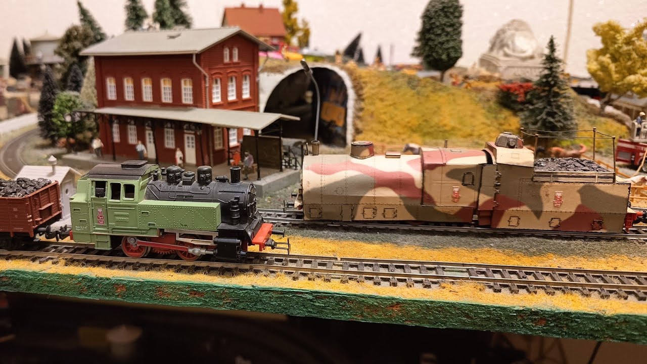 Pociąg Gospodarczy PP 51 z Parowozem (konwersja) Tp4 146 1:87 H0 