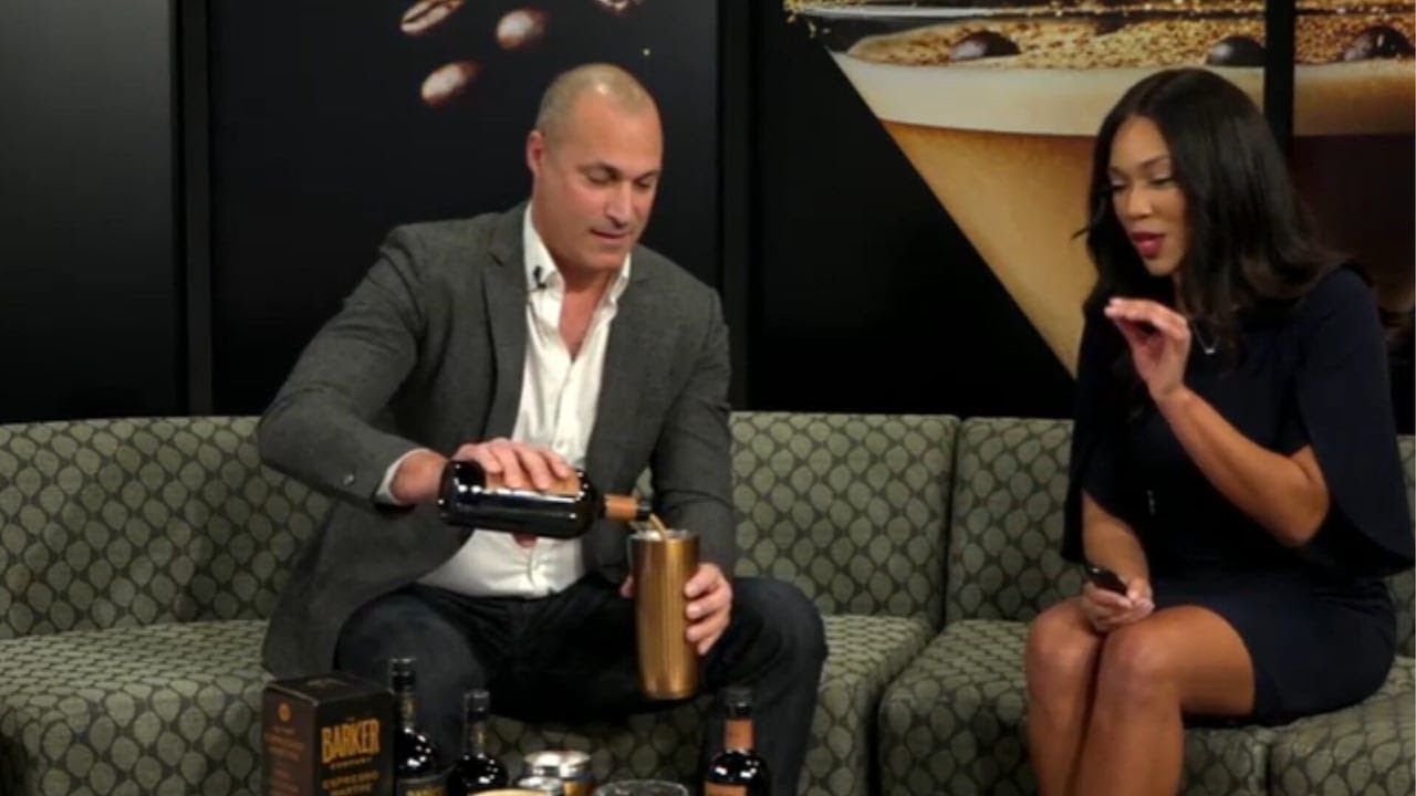 Nigel Barker introduces world's first bottled cappuccino martini